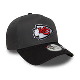 Kansas City Chiefs sapka, flawless kitűző, New Era, 9FORTY, szürke - FansBRANDS® - HU