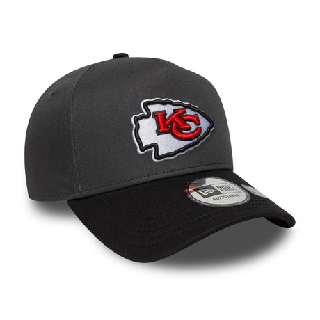Kansas City Chiefs sapka, flawless kitűző, New Era, 9FORTY, szürke - FansBRANDS® - HU