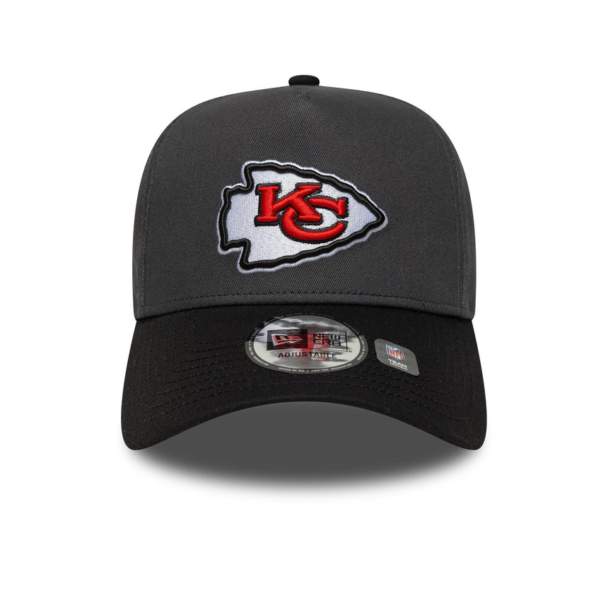 Kansas City Chiefs sapka, flawless kitűző, New Era, 9FORTY, szürke - FansBRANDS® - HU