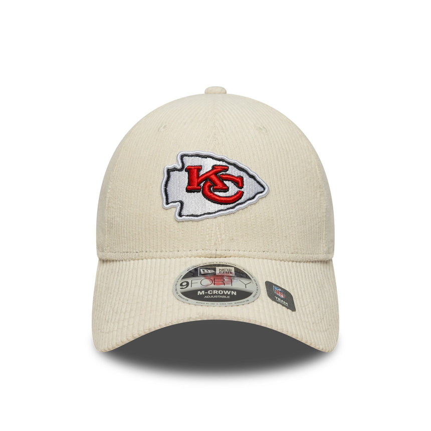 Kansas City Chiefs sapka, kord, New Era, 9FORTY, bézs - FansBRANDS® - HU
