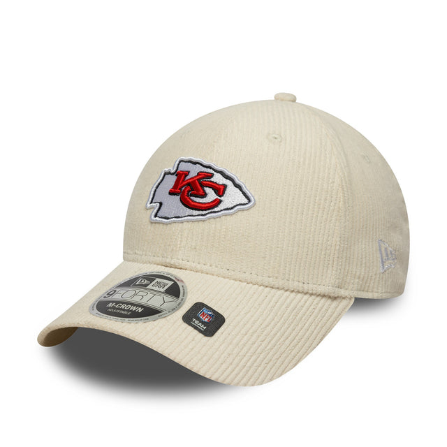 Kansas City Chiefs sapka, kord, New Era, 9FORTY, bézs - FansBRANDS® - HU