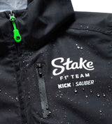 Kick Sauber kabát, CODE ZERO, csapat, vizlepergető, fekete, 2024 - FansBRANDS® - HU