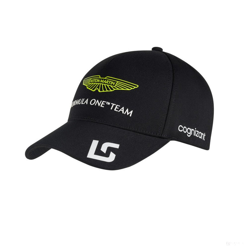Lance Stroll sapka, Aston Martin, csapat, fekete, 2023 - FansBRANDS® - HU