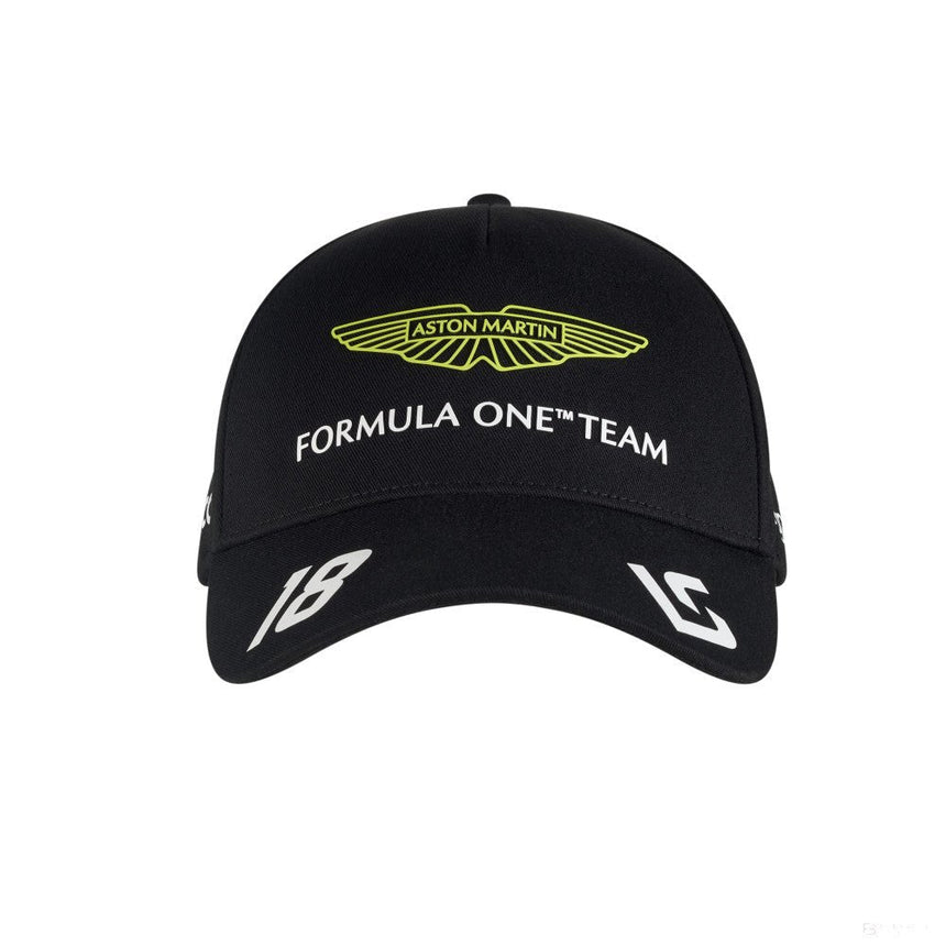 Lance Stroll sapka, Aston Martin, csapat, fekete, 2023 - FansBRANDS® - HU