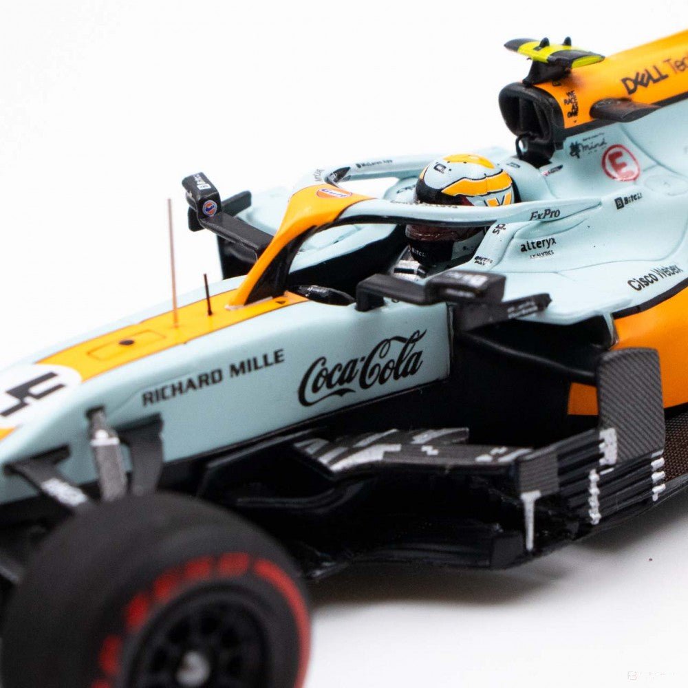 Lando Norris McLaren F1 Csapat MCL35M - 3rd Place Monaco GP 2021 Limited Edition 1:43 - FansBRANDS®