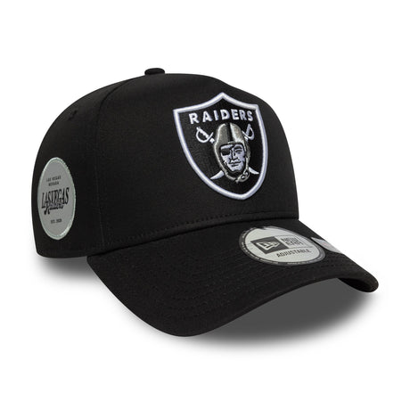 Las Vegas Raiders, oldalsó patch, New Era, A - frame, fekete - FansBRANDS® - HU