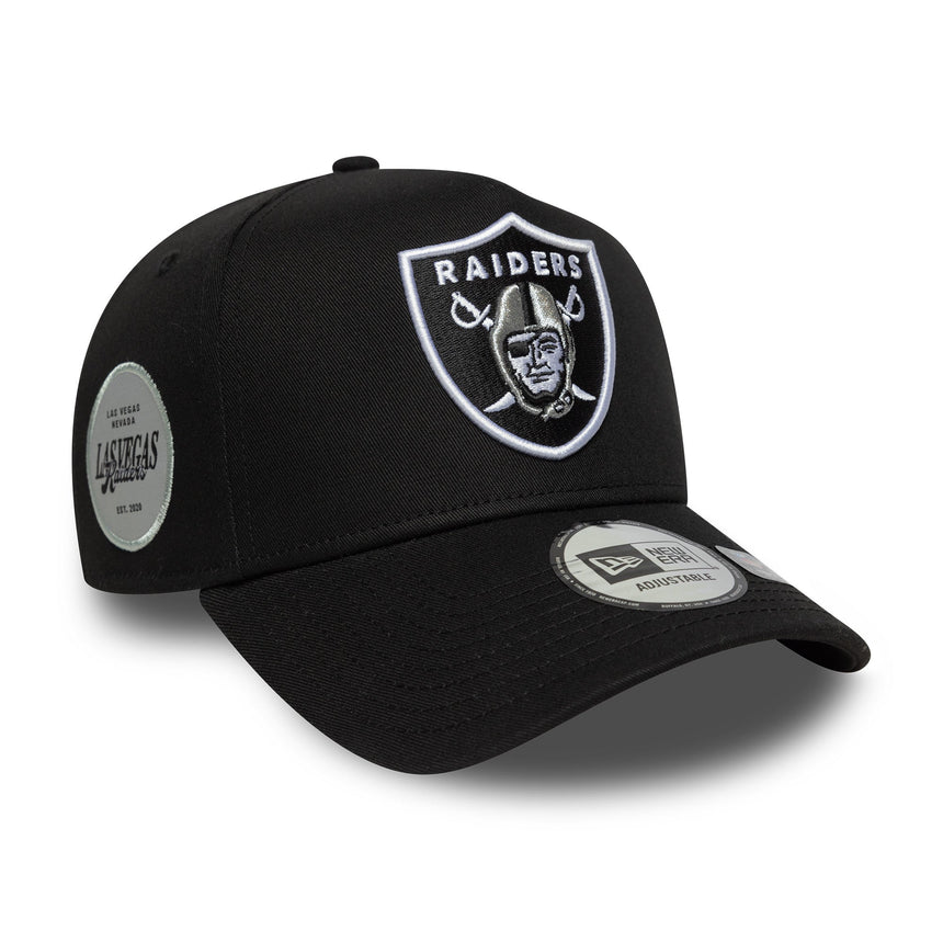 Las Vegas Raiders, oldalsó patch, New Era, A - frame, fekete - FansBRANDS® - HU