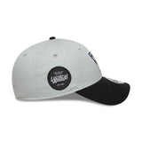 Las Vegas Raiders sapka, két tónusú kitűző, New Era, 9FORTY, oldalra varrt jelvény, fekete - fehér - FansBRANDS® - HU