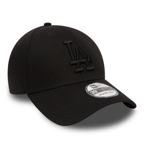 Los Angeles Dodgers sapka, New Era, 39THIRTY, basic, teljesen fekete - FansBRANDS® - HU