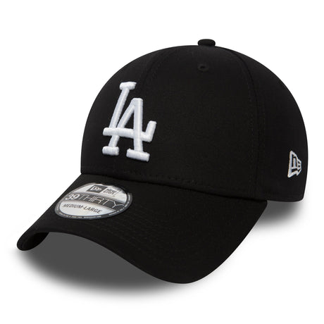 Los Angeles Dodgers sapka, New Era, 39THIRTY, Essential, fekete - FansBRANDS® - HU