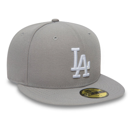 Los Angeles Dodgers sapka, New Era, 59FIFITY, Basic, szürke - FansBRANDS® - HU