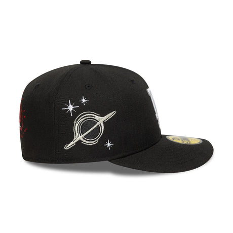 Los Angeles Dodgers sapka, PLANET ICON, New Era, 59FIFTY, PC, fekete - FansBRANDS® - HU