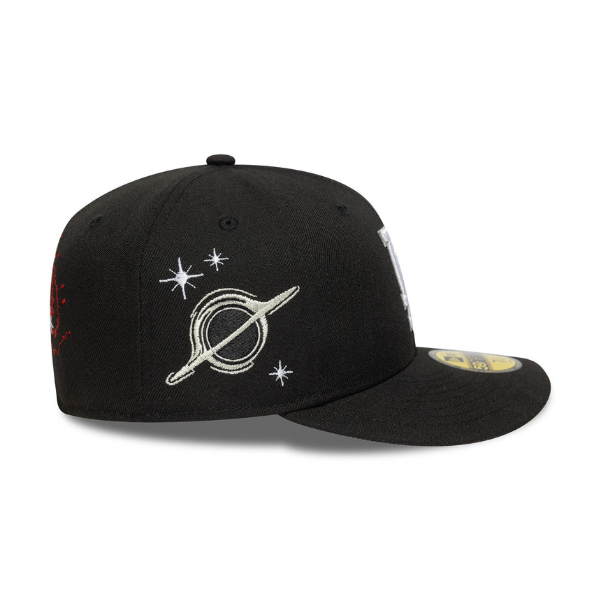 Los Angeles Dodgers sapka, PLANET ICON, New Era, 59FIFTY, PC, fekete - FansBRANDS® - HU
