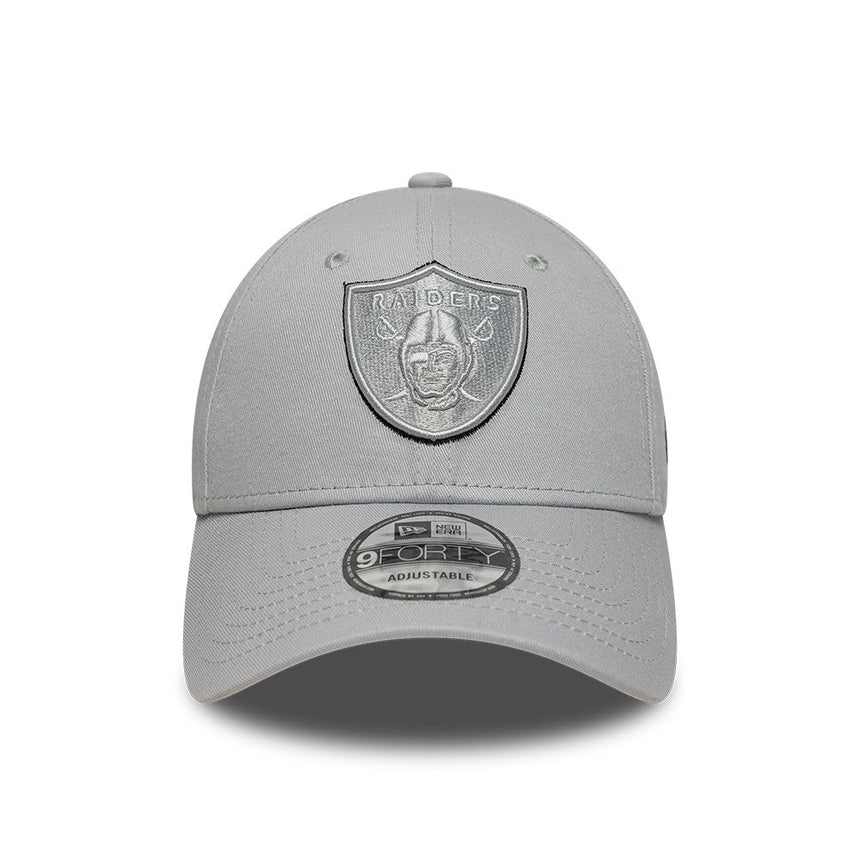 Los Angeles Raiders sapka, TEAM OUTLINE, New Era, 9FORTY, szürke - FansBRANDS® - HU