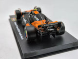 McLaren Modell Autó - Bburago Lando Norris - Miami Festés - Akril Doboz - MCL38