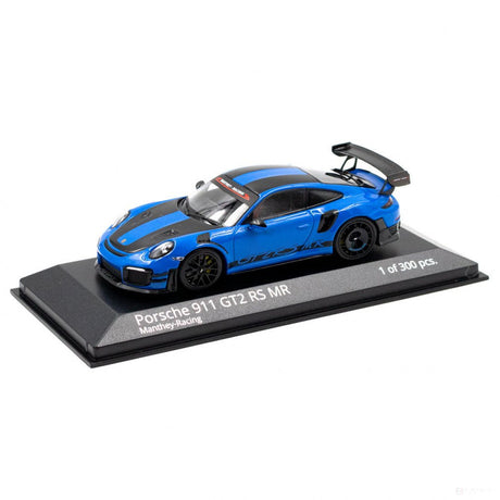 Manthey-Racing Porsche 911 GT2 RS MR 1:43 Kék - FansBRANDS®