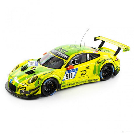 Manthey-Racing Porsche 911 GT3 R - 2018 24h Race Nürburgring #911 1:18 - FansBRANDS®