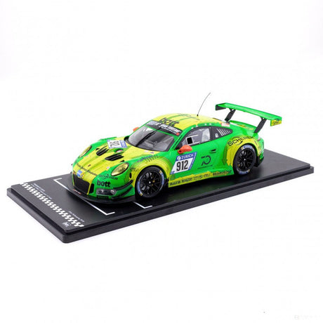Manthey - Racing Porsche 911 GT3 R - 2018 Winner 24h Race Nürburgring 912 1:18 - FansBRANDS® - HU