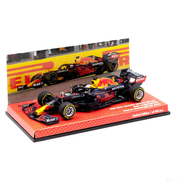 Max Verstappen Red Bull Racing Honda RB16B Formula 1 Emilia-Romagna GP 2021 Limited Edition 1:43 - FansBRANDS®