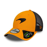 McLaren Baseball sapka, Paddock, New Era, 9FORTY, Narancssárga 🔥 - FansBRANDS® - HU