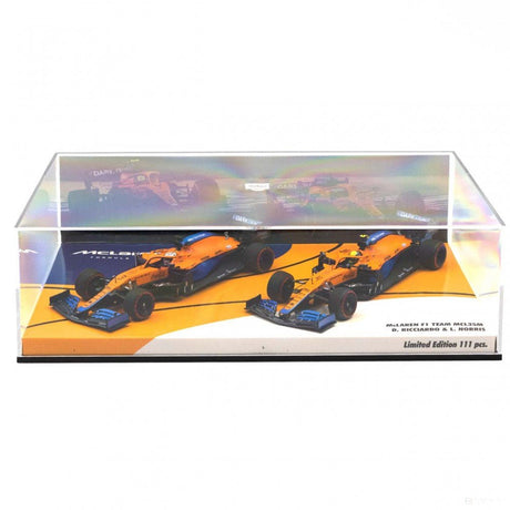 McLaren F1 Csapat 2021 MCL35M Daniel Ricciardo / Lando Norris double set Limited Edition 1:43 - FansBRANDS® - HU