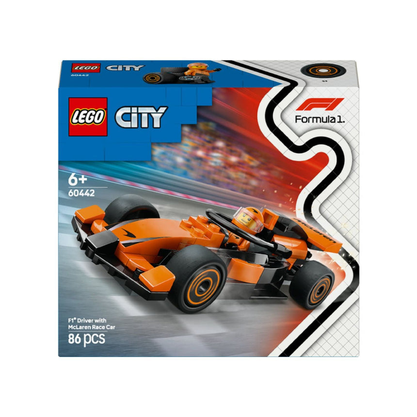 McLaren, F1 LEGO® City 60442, versenyautó pilótával 🔥 - FansBRANDS® - HU