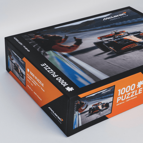 McLaren Formula 1® csapat, puzzle, Lando Norris, Győzelmi poszter, 1000 darabos - FansBRANDS® - HU