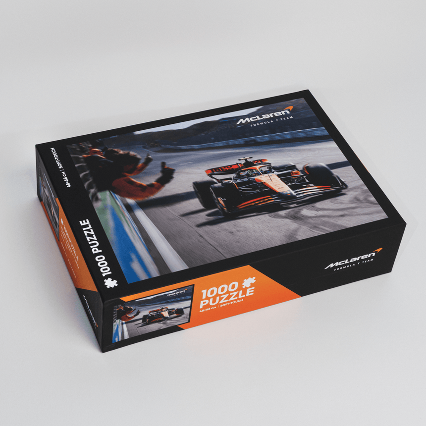 McLaren Formula 1® csapat, puzzle, Lando Norris, Győzelmi poszter, 1000 darabos - FansBRANDS® - HU