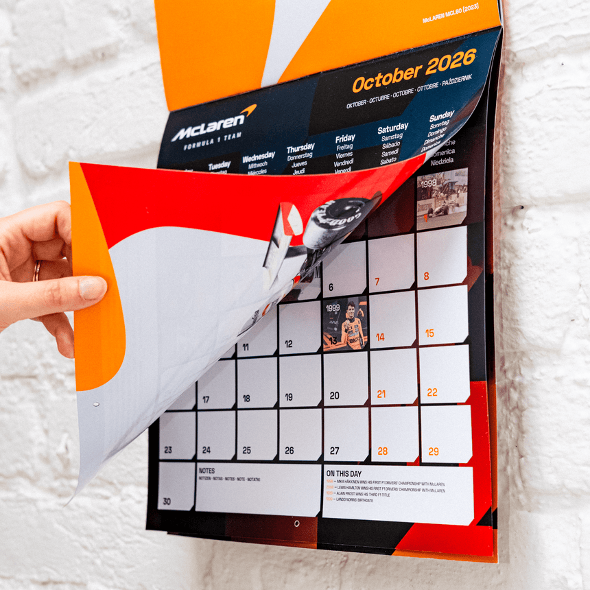 McLaren Formula 1 Team – Hivatalos naptár – 2026 - FansBRANDS® - HU