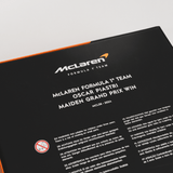 McLaren Formula 1® Team, puzzle, Oscar Piastri, első nagydíjgyőzelem, 1000 darab - FansBRANDS® - HU