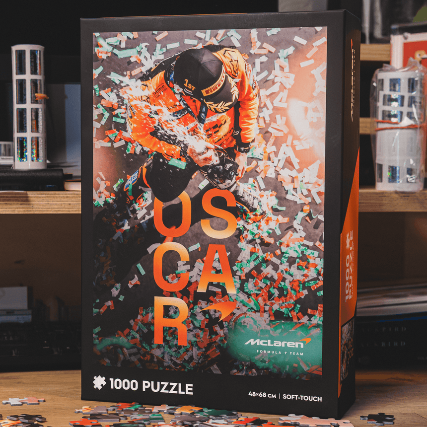 McLaren Formula 1® Team, puzzle, Oscar Piastri, első nagydíjgyőzelem, 1000 darab - FansBRANDS® - HU