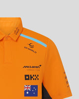 McLaren galléros póló, Castore, Oscar Piastri, gyerek, narancssárga - FansBRANDS®