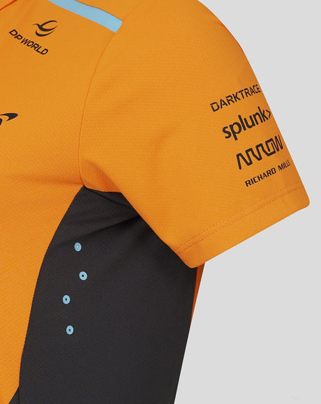 McLaren galléros póló, Castore, Oscar Piastri, női, narancssárga - FansBRANDS®