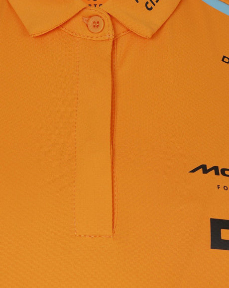 McLaren galléros póló, Castore, Oscar Piastri, női, narancssárga - FansBRANDS®