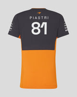 McLaren környakú póló, Castore, Oscar Piastri, női, narancssárga - FansBRANDS®