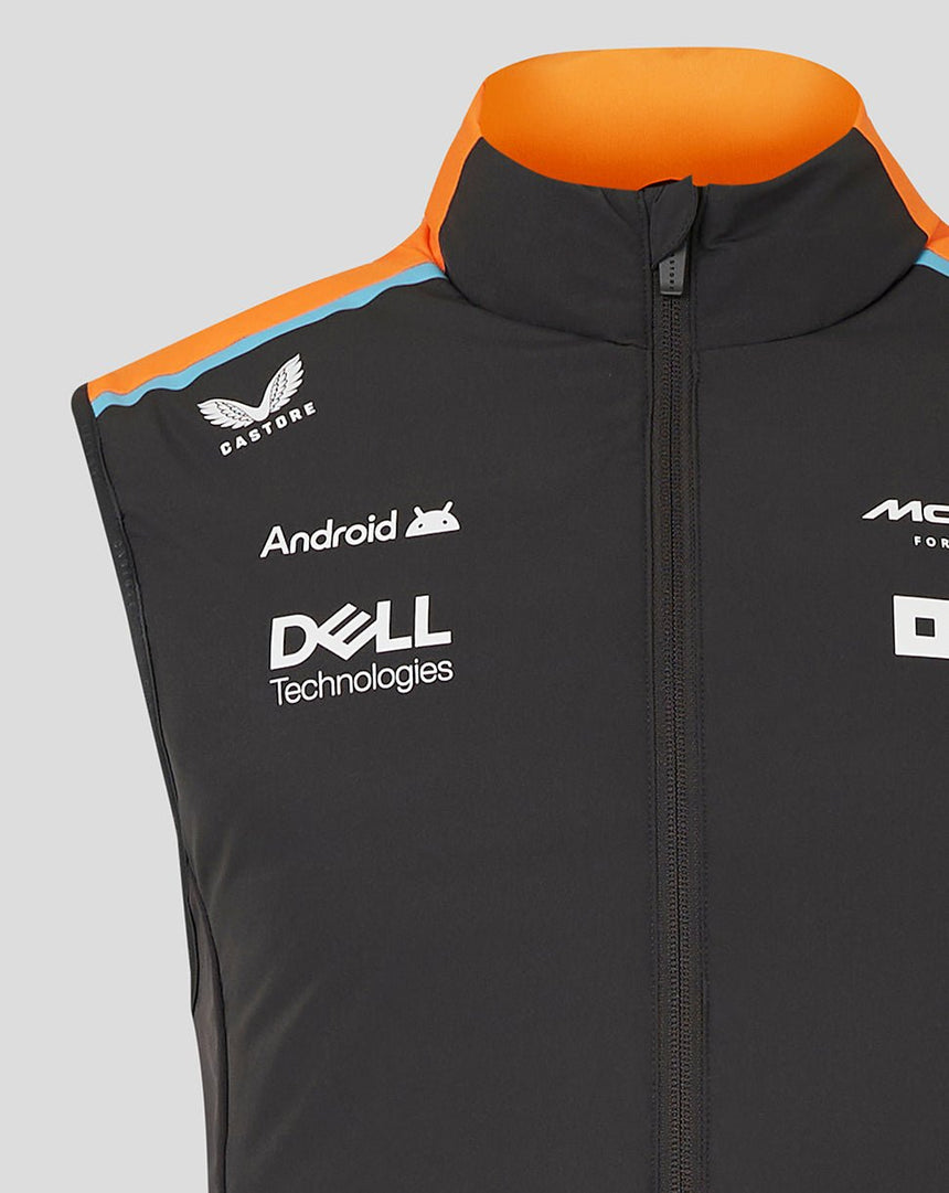 McLaren mellény, Castore, csapat, Hybrid, szürke, 2024 - FansBRANDS® - HU