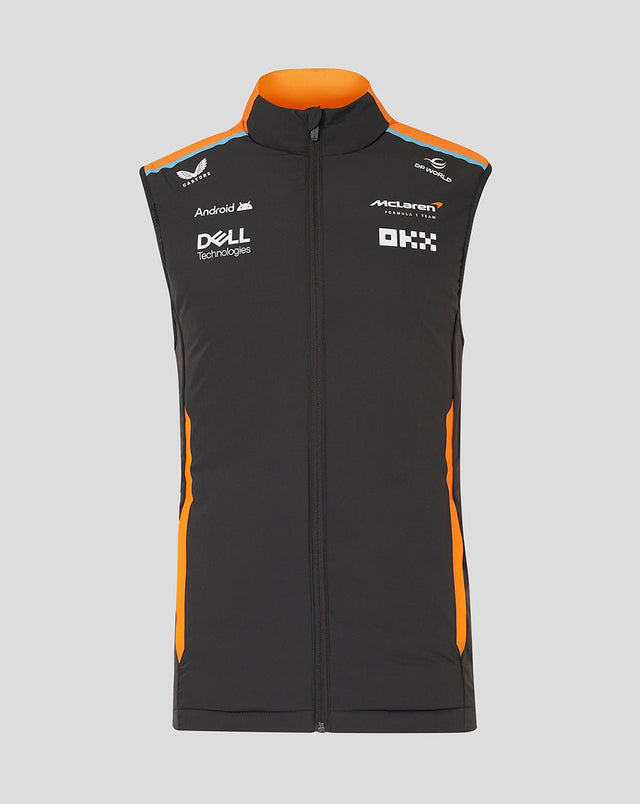 McLaren mellény, Castore, csapat, Hybrid, szürke, 2024 - FansBRANDS® - HU