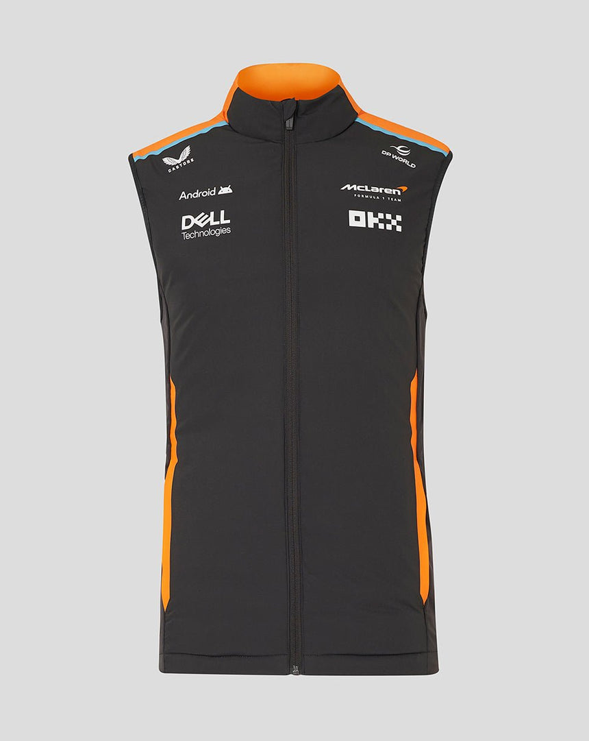 McLaren mellény, Castore, csapat, Hybrid, szürke, 2024 - FansBRANDS® - HU