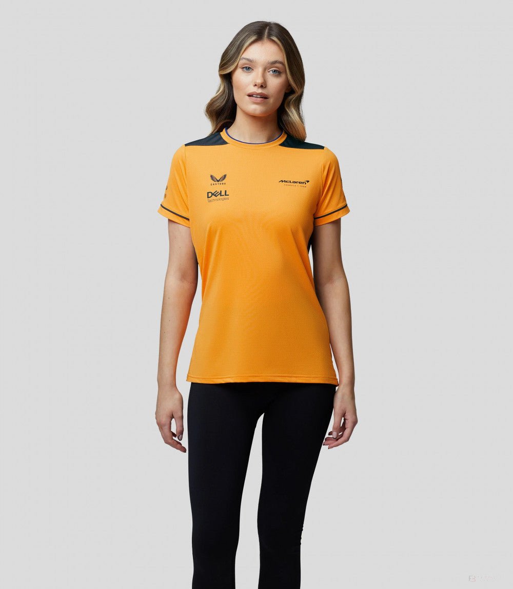 McLaren Női Póló, Team Set Up, Narancssárga, 2022 - FansBRANDS®