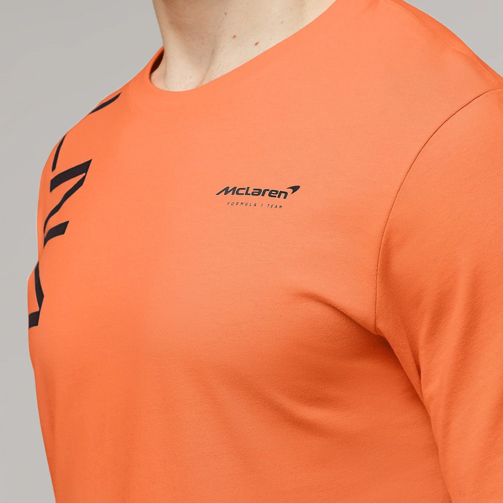 McLaren Póló, Lando Norris #4, Narancssárga, 2022 - FansBRANDS®