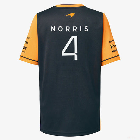 McLaren Póló, Lando Norris Team, Narancssárga, 2022 - FansBRANDS®