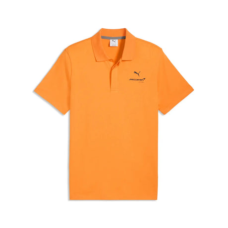 McLaren polo, small logo, papaya