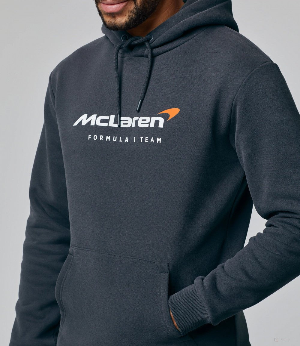 McLaren Pulóver, Team Logo, Szürke, 2022 - FansBRANDS®