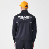 McLaren pulóver, teljes cipzáras, New Era, fekete - FansBRANDS® - HU
