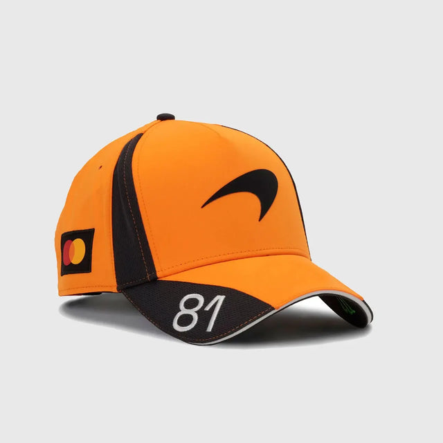 McLaren sapka, csapat, Oscar Piastri, gyerekek, papaya, 2026