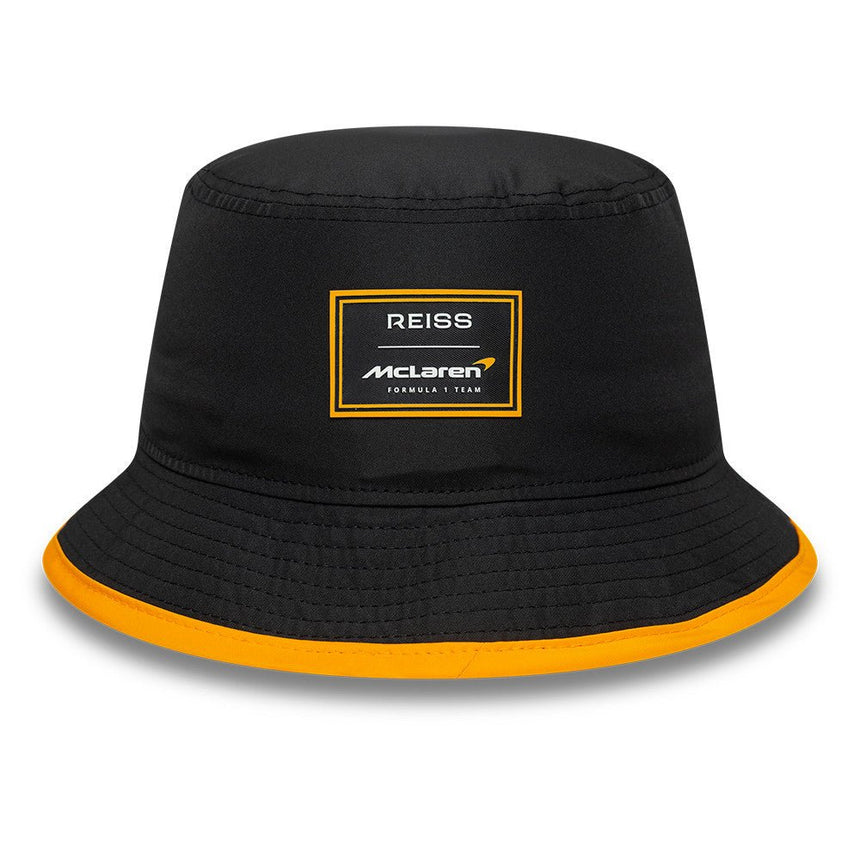 McLaren x Reiss bucket kbasic, szezonális, tapered, New Era, 9FORTY, fekete - FansBRANDS® - HU
