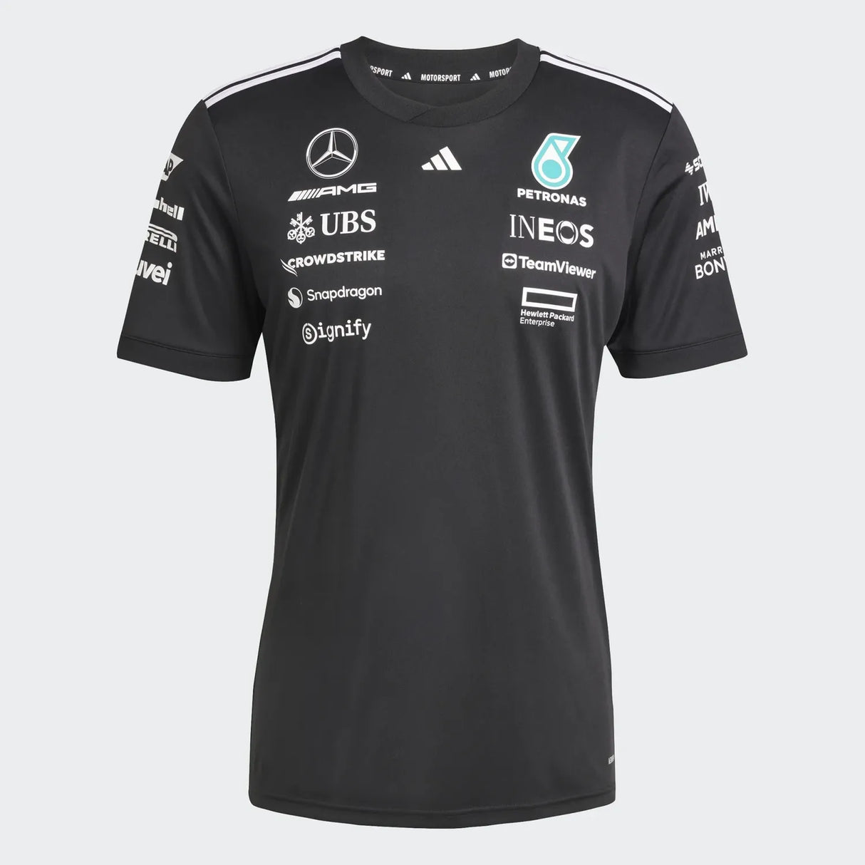 Mercedes Versenyző Rövid Ujjú Póló 🔥