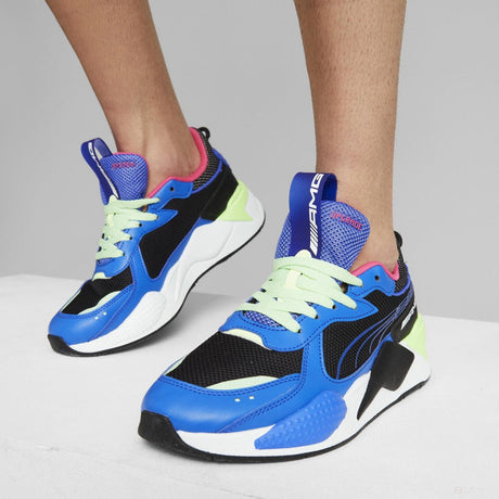 Mercedes AMG cipő, Puma, RS-X, fekete, zafír - FansBRANDS®