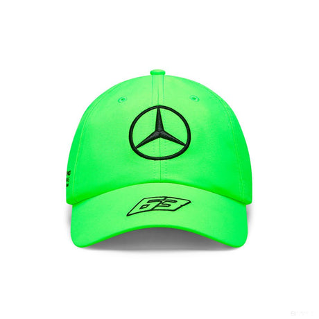 Mercedes baseball sapka, George Russell, neon zöld, 2023 - FansBRANDS®