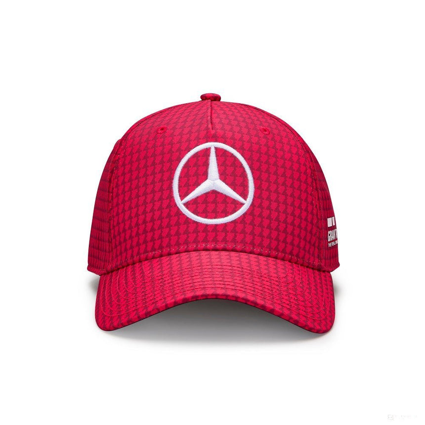 Mercedes baseball sapka, Lewis Hamilton, apple piros, 2023 - FansBRANDS® - HU